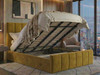 Magnus Ottoman Bed showcases a stylish fluted design, providing ample storage and comfort, made by Hush My Bed in the UK.